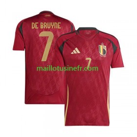 Maillot de Foot Belgique De Bruyne 7 Domicile UEFA EURO 2024